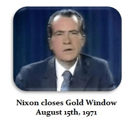 Nixon Closes Gold Window