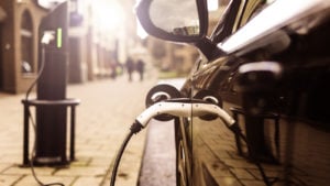 EV stocks: an electric vehicle charging