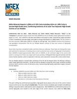 NGEx Minerals Reports 1,290m at 0.74% CuEq including 142m at 1.38% CuEq in Second High-Grade Zone, Confirming Existence of at Least Two Separate High-Grade Centres at Los Helados (CNW Group/[nxtlink id=