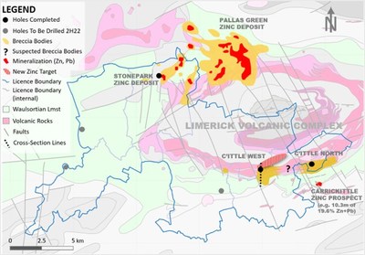 Exhibit 2. Current Drill Program at Stonepark Project (76.56% interest), Ireland (CNW Group/[nxtlink id=