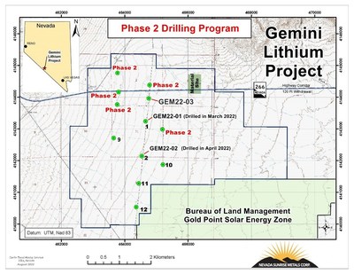 Phase 2 Exploration Drillhole Locations (CNW Group/[nxtlink id=