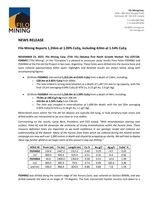 Filo Mining Reports 1,356m at 1.09% CuEq, including 424m at 1.54% CuEq (CNW Group/[nxtlink id=