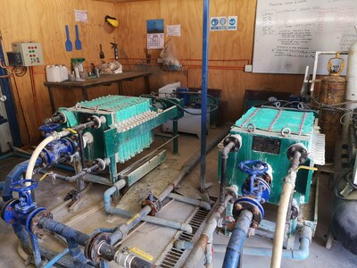 Figure 4. Processing Equipment at India Coya (CNW Group/[nxtlink id=