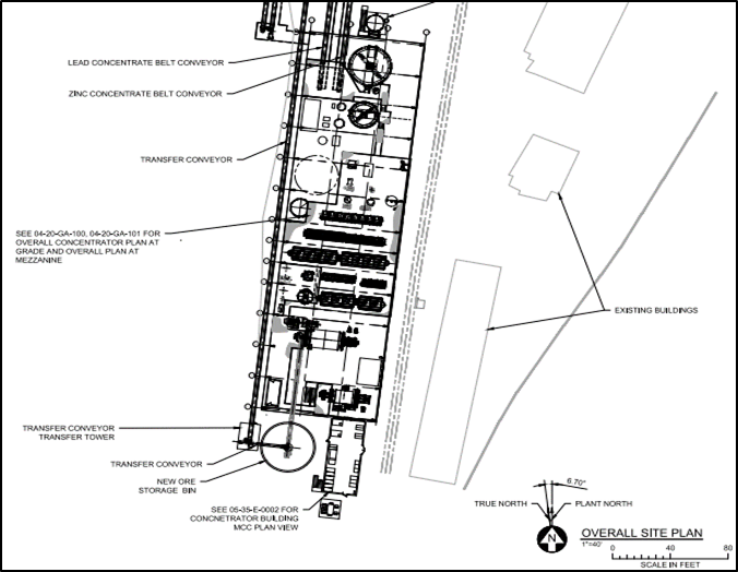 Bunker Hill finalized Site General Arrangement – south end