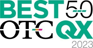 Best 50 OTCQX 2023 (CNW Group/[nxtlink id=