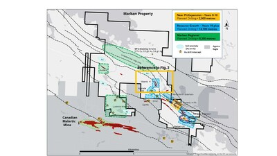Figure 1: Marban Regional Project – Drilling Areas (CNW Group/[nxtlink id=