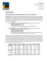 Filo Mining Reports 1,776m at 0.70% CuEq and 1,297m at 1.00% CuEq (CNW Group/[nxtlink id=