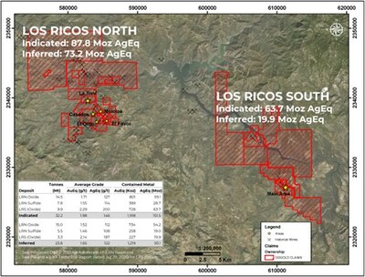 Figure 3: Los Ricos District Overview (CNW Group/[nxtlink id=