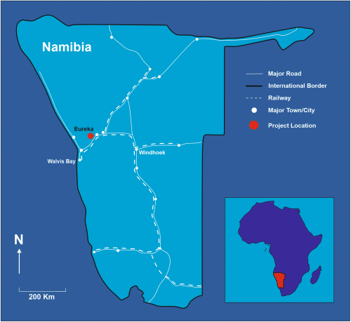 Namibia-Map