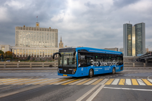 Innovative Moscow electric bus