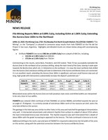 Filo Mining Reports 984m at 0.89% CuEq, including 614m at 1.06% CuEq; Extending the Aurora Zone 160m to the Northeast (CNW Group/[nxtlink id=