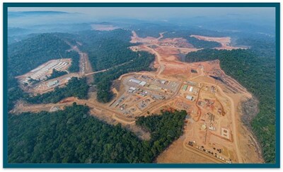 Figure 1 – TZ Site Construction Overview (CNW Group/G Mining Ventures Corp)